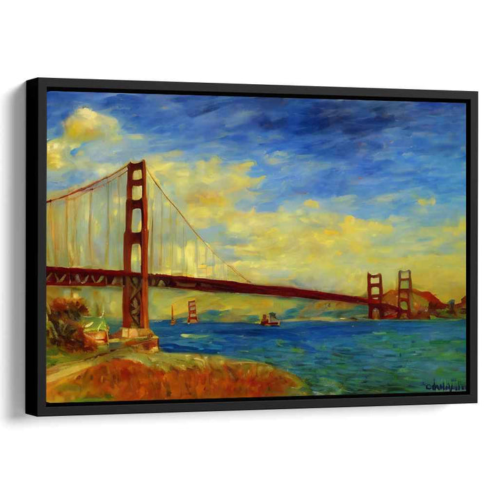 Impressionism Golden Gate Bridge #129