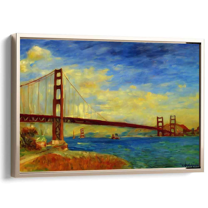 Impressionism Golden Gate Bridge #129