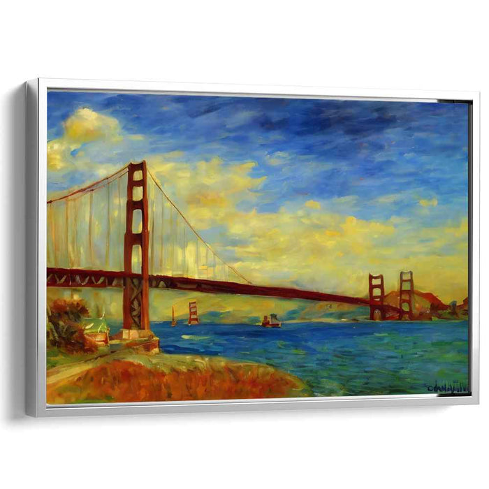Impressionism Golden Gate Bridge #129