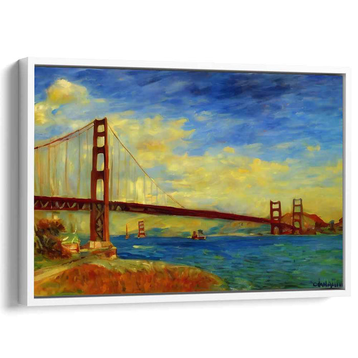 Impressionism Golden Gate Bridge #129