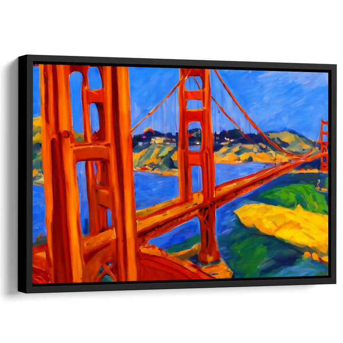 Impressionism Golden Gate Bridge #131