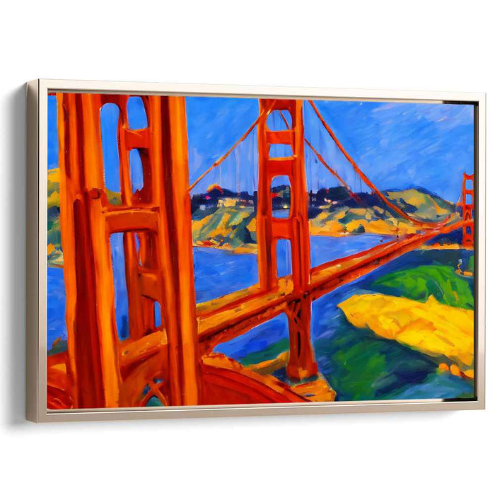 Impressionism Golden Gate Bridge #131