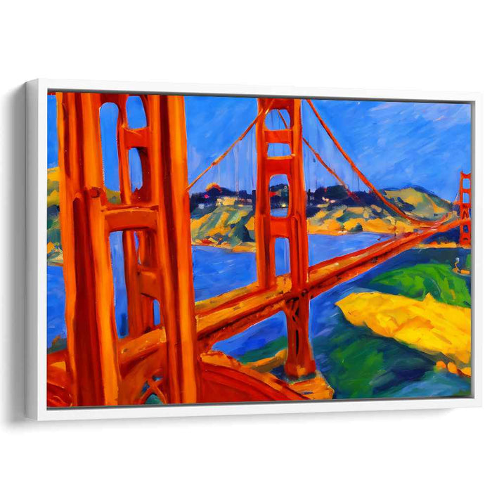 Impressionism Golden Gate Bridge #131