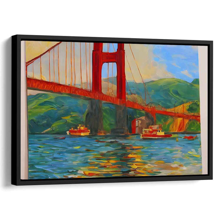 Impressionism Golden Gate Bridge #134
