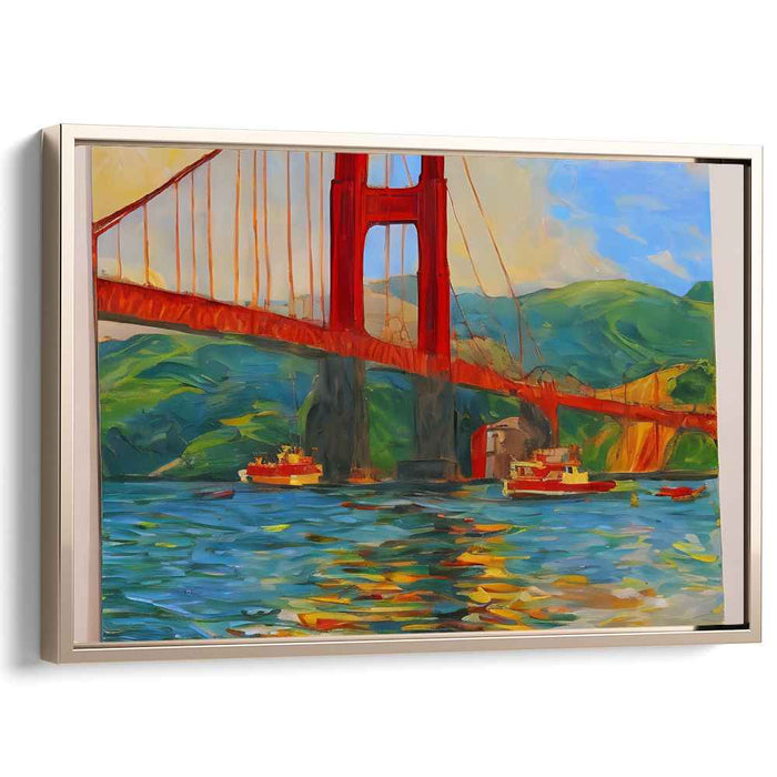 Impressionism Golden Gate Bridge #134