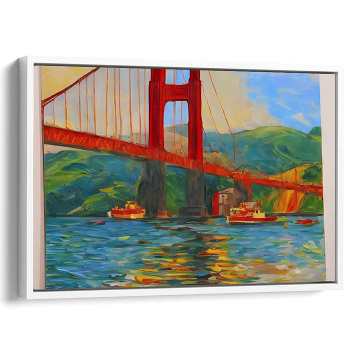 Impressionism Golden Gate Bridge #134