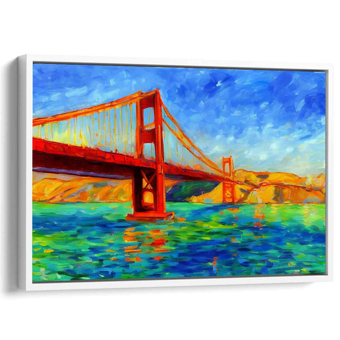 Impressionism Golden Gate Bridge #135