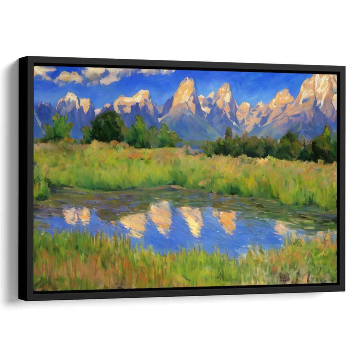 Impressionism Grand Tetons #103
