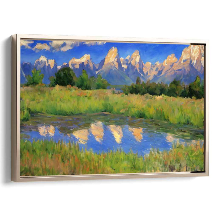Impressionism Grand Tetons #103
