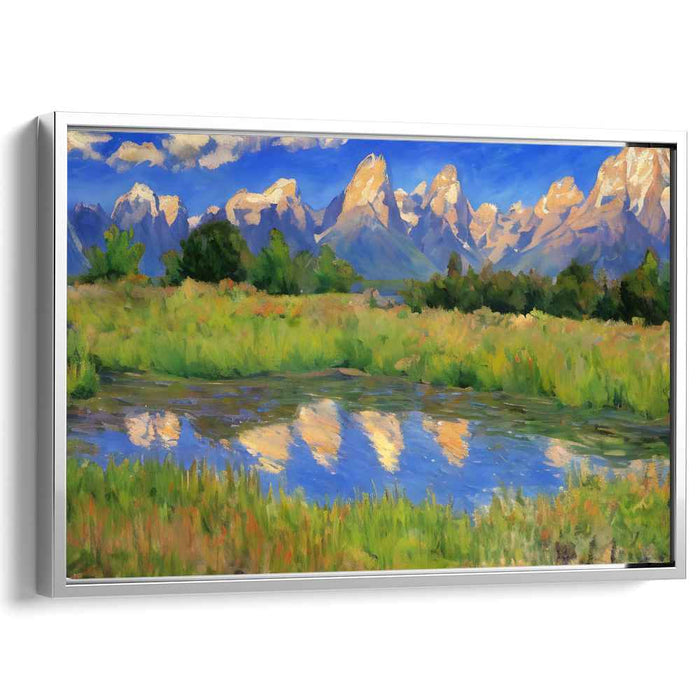Impressionism Grand Tetons #103