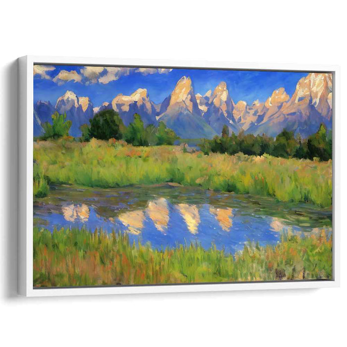 Impressionism Grand Tetons #103