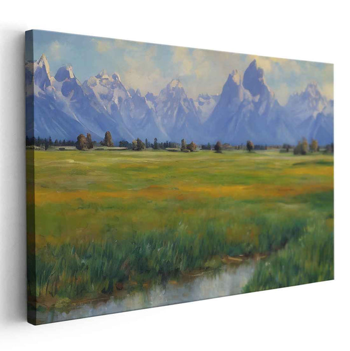 Impressionism Grand Tetons #105