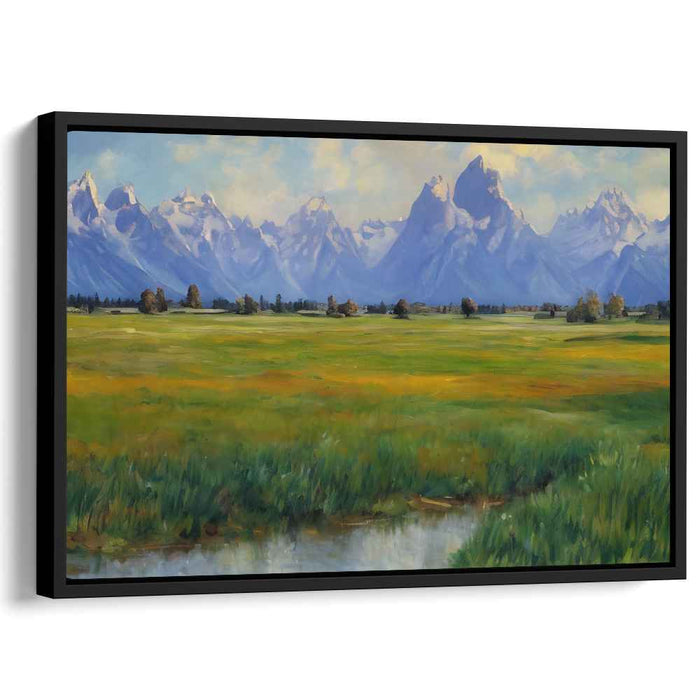 Impressionism Grand Tetons #105