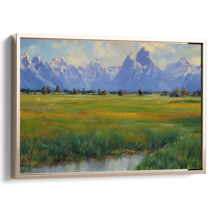 Impressionism Grand Tetons #105