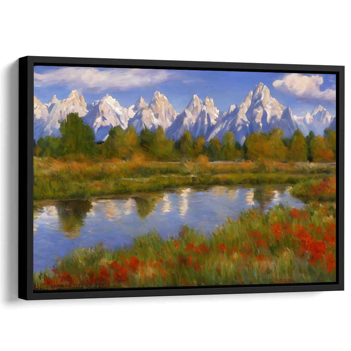 Impressionism Grand Tetons #107
