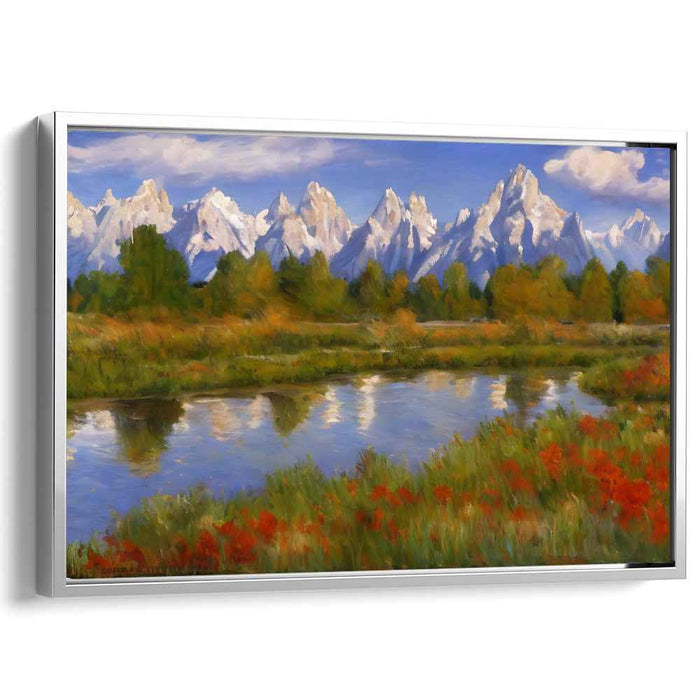 Impressionism Grand Tetons #107