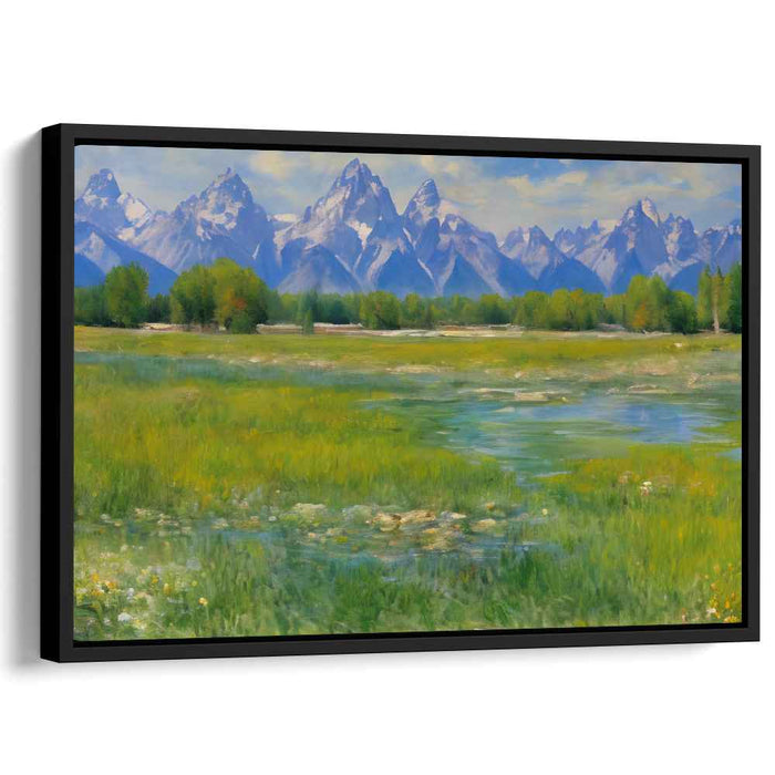 Impressionism Grand Tetons #120