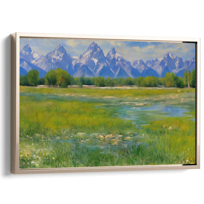 Impressionism Grand Tetons #120