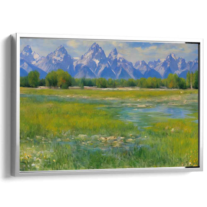 Impressionism Grand Tetons #120