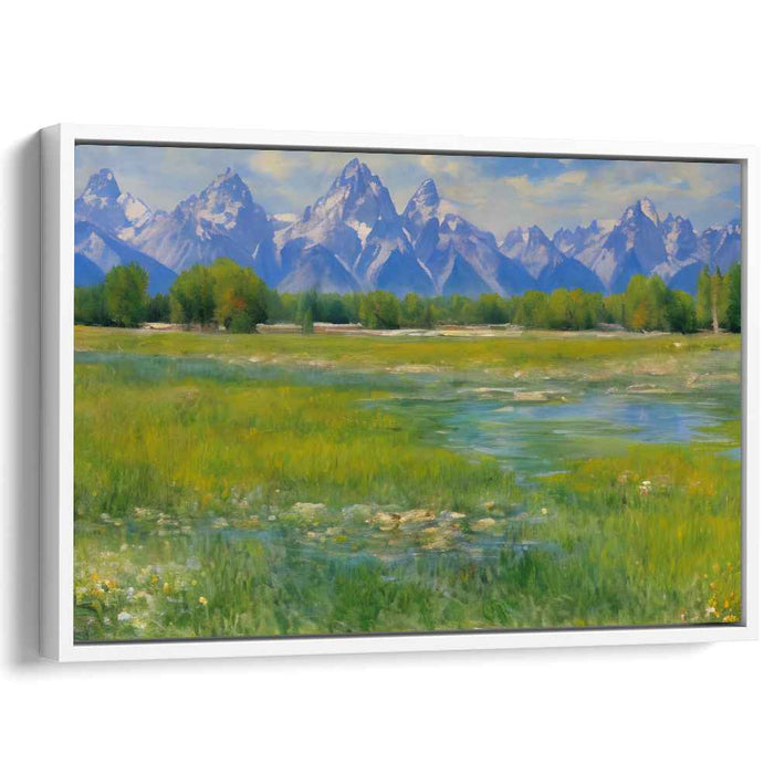 Impressionism Grand Tetons #120