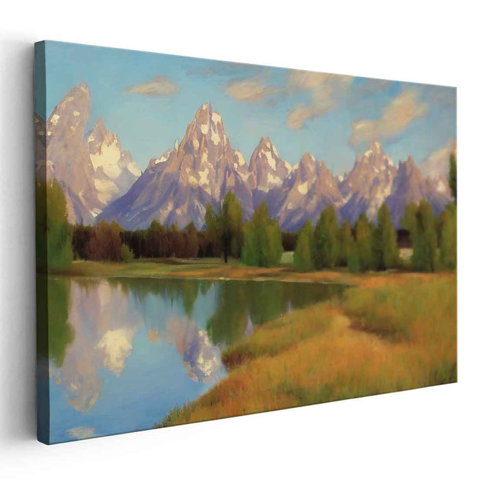 Impressionism Grand Tetons #121