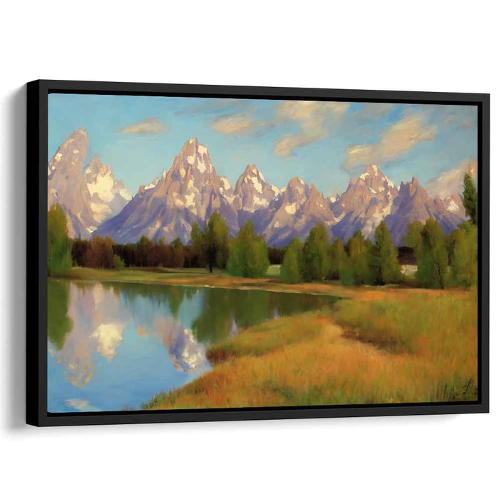 Impressionism Grand Tetons #121