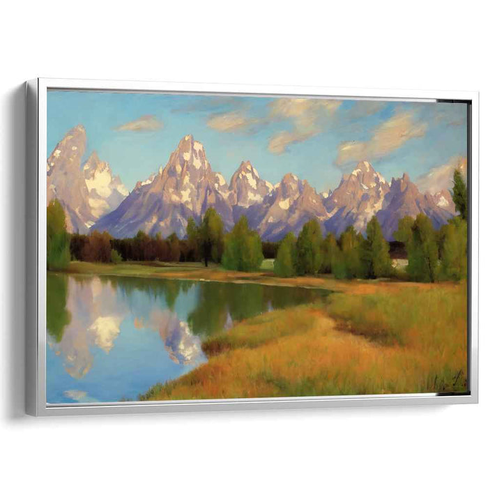 Impressionism Grand Tetons #121