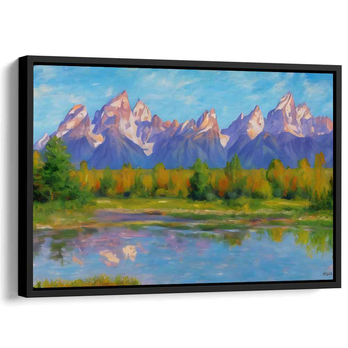 Impressionism Grand Tetons #127