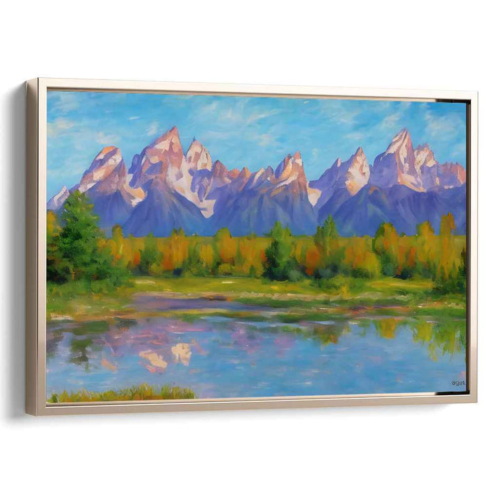 Impressionism Grand Tetons #127