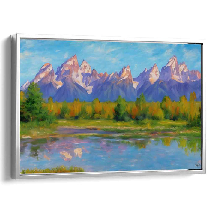 Impressionism Grand Tetons #127