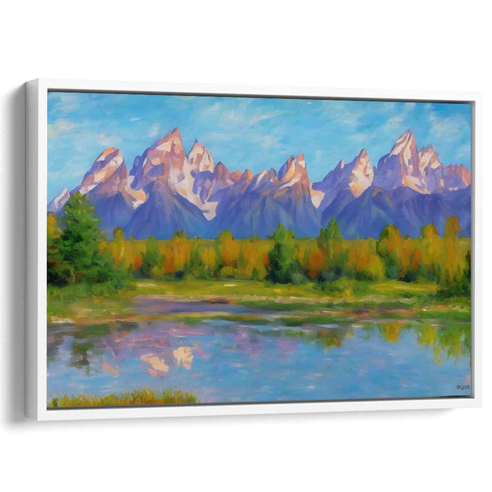 Impressionism Grand Tetons #127