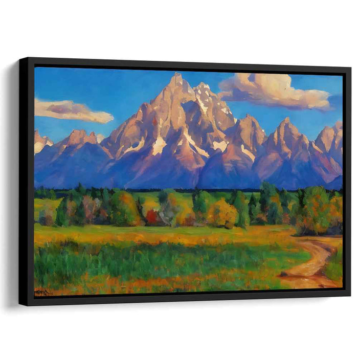 Impressionism Grand Tetons #128