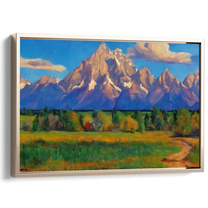 Impressionism Grand Tetons #128