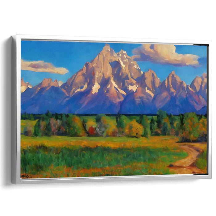Impressionism Grand Tetons #128