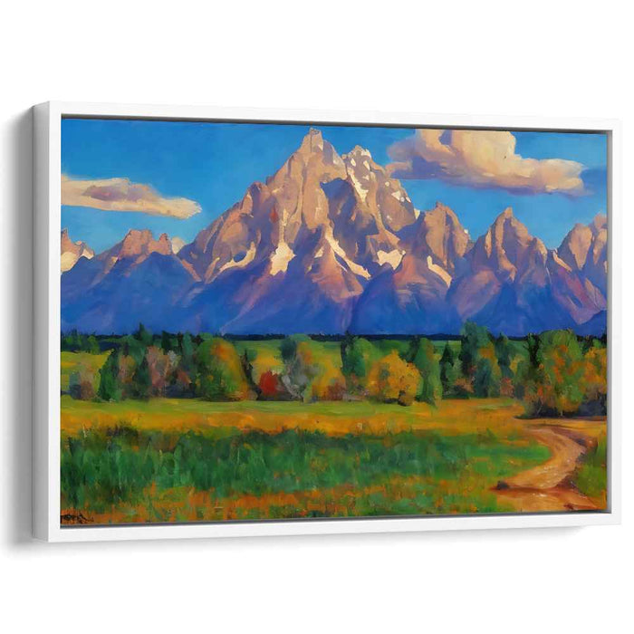 Impressionism Grand Tetons #128
