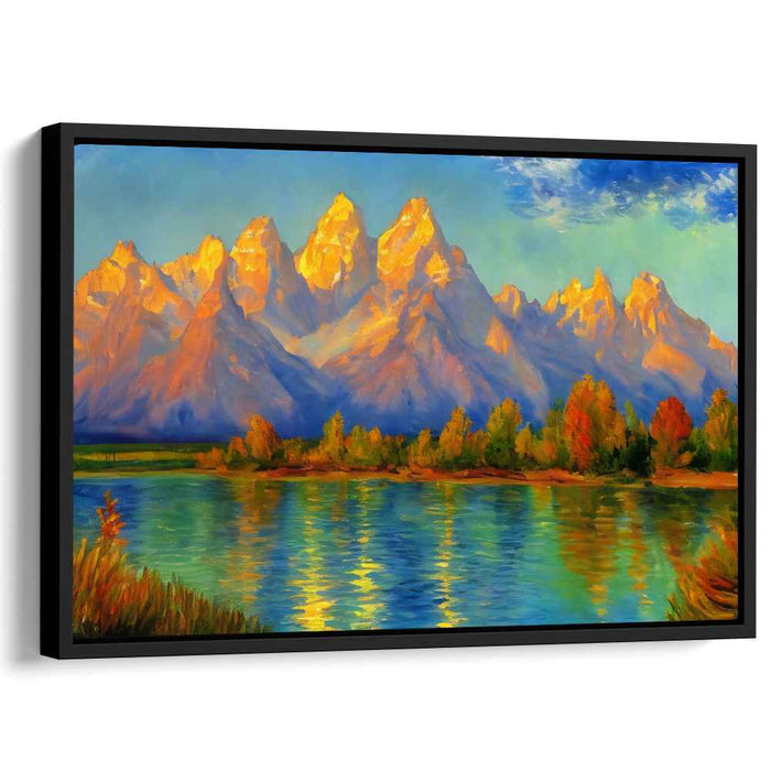 Impressionism Grand Tetons #138