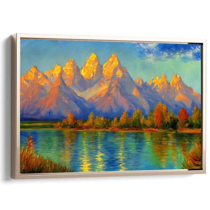 Impressionism Grand Tetons #138