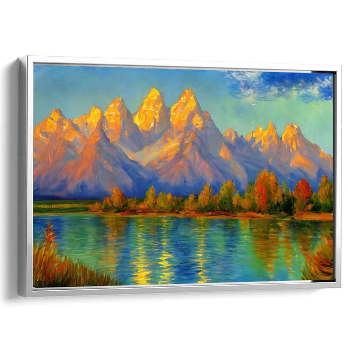 Impressionism Grand Tetons #138