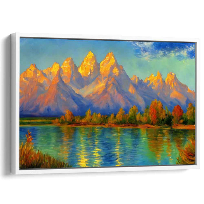 Impressionism Grand Tetons #138
