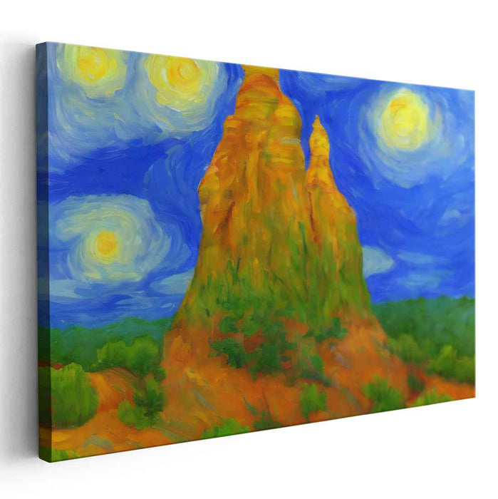 Impressionism Hoodoo formations #102