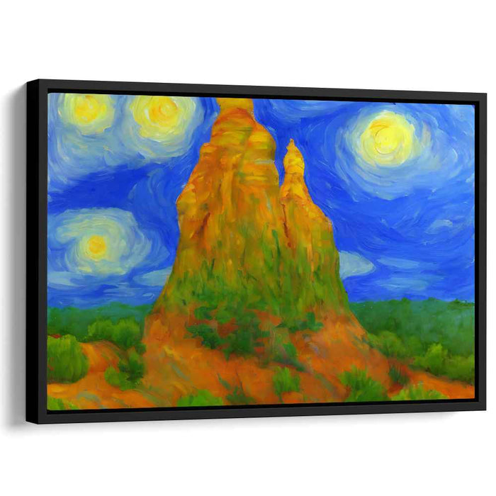 Impressionism Hoodoo formations #102