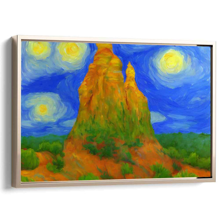 Impressionism Hoodoo formations #102