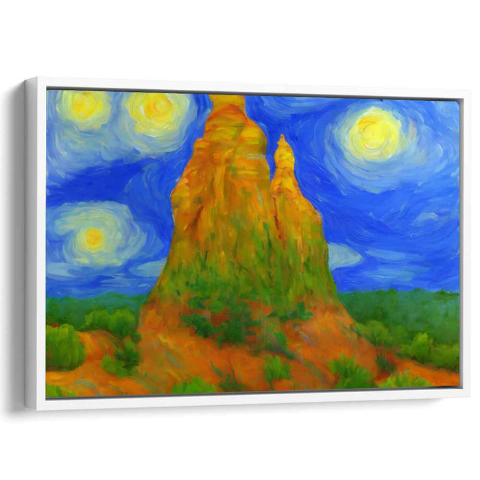 Impressionism Hoodoo formations #102