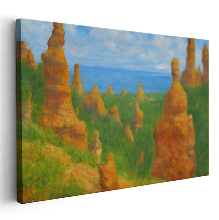 Impressionism Hoodoo formations #106