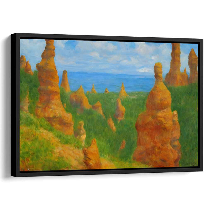 Impressionism Hoodoo formations #106