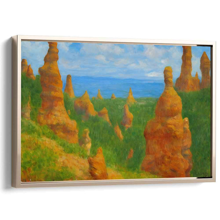 Impressionism Hoodoo formations #106
