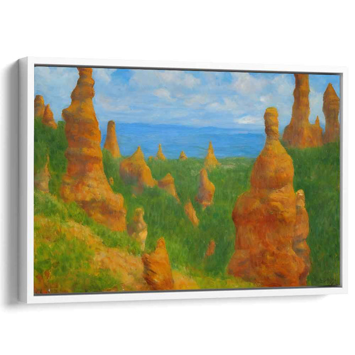 Impressionism Hoodoo formations #106