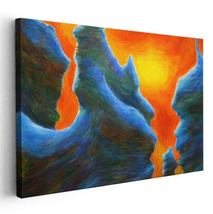 Impressionism Hoodoo formations #110