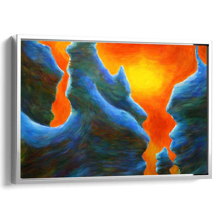 Impressionism Hoodoo formations #110