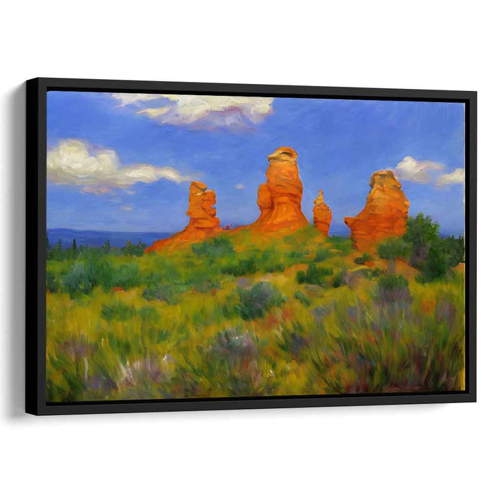 Impressionism Hoodoo formations #115